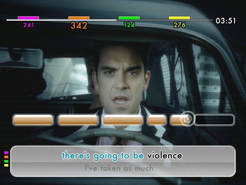 Screenshot We Sing : Robbie Williams