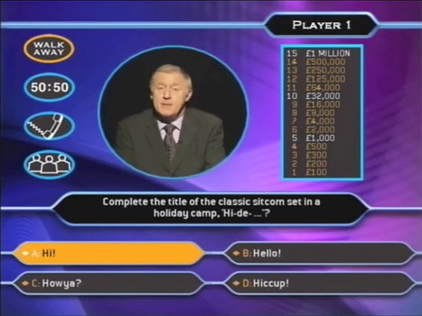 Screenshot Qui Veut Gagner Des Millions : 1ère Edition