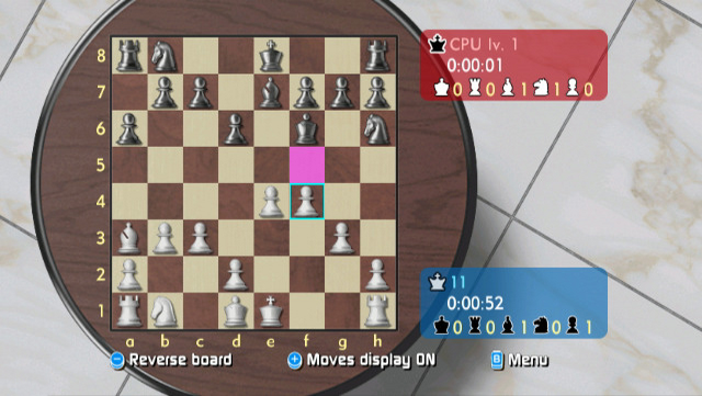 Screenshot Wii Echecs