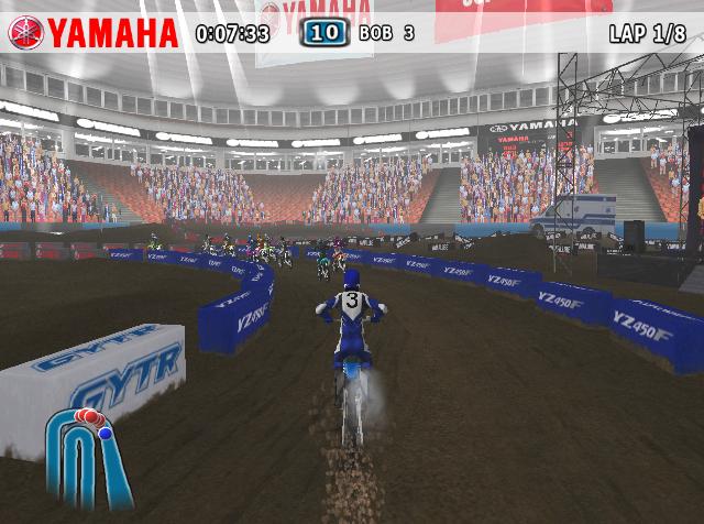 Screenshot Yamaha Supercross