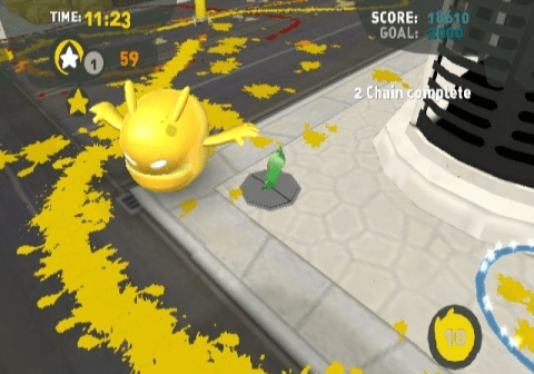 Screenshot de Blob