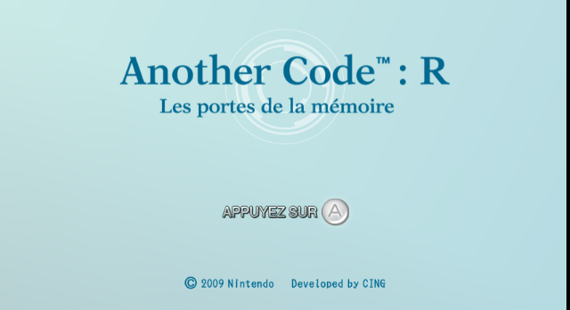 Screenshot Another Code : R - Les Portes de la Mémoire