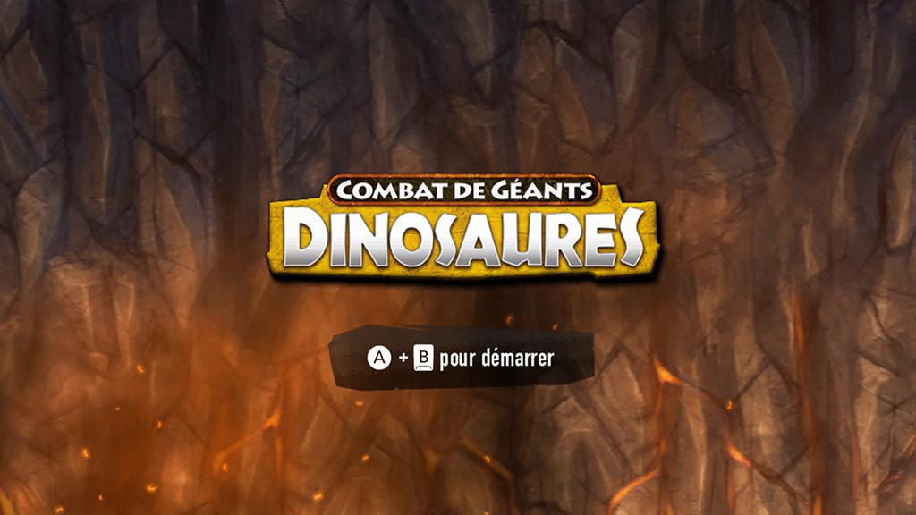 Screenshot Combat De Géants : Dinosaures