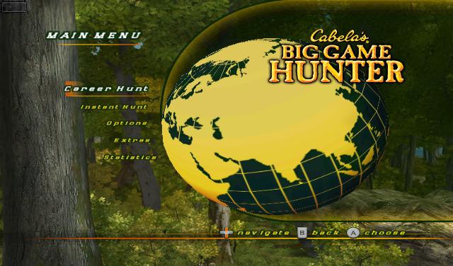 Screenshot Cabela's Big Game Hunter