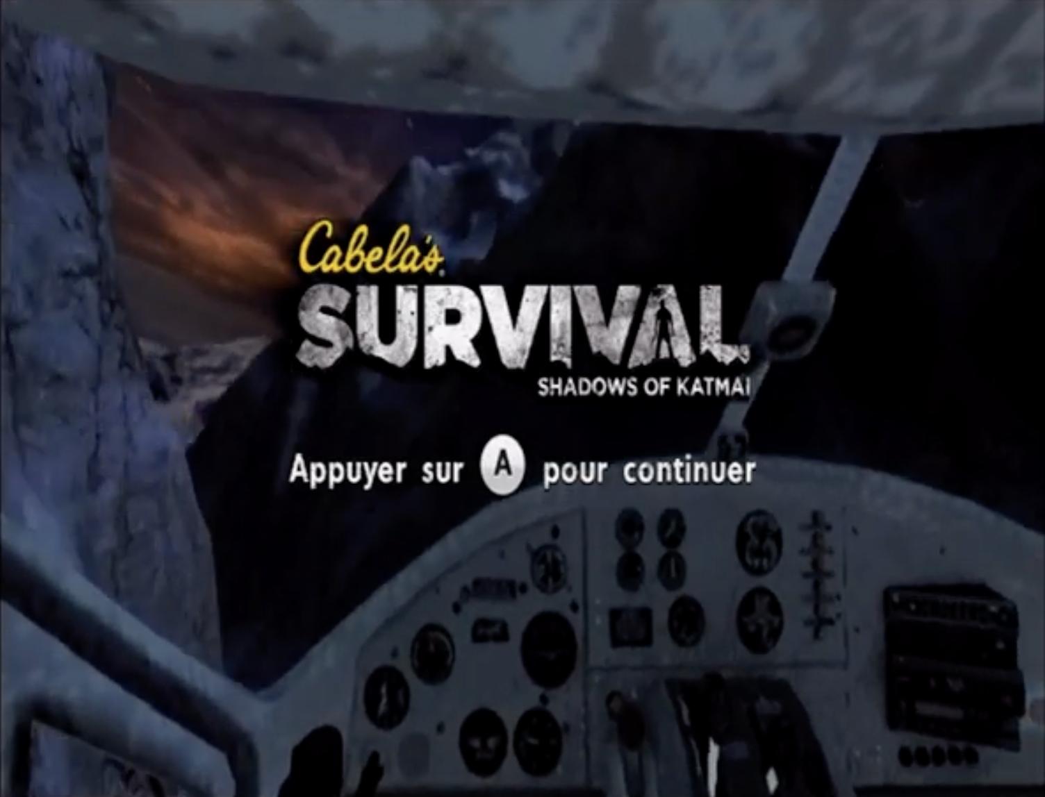 Screenshot Cabela's Survival: Shadows of Katmai