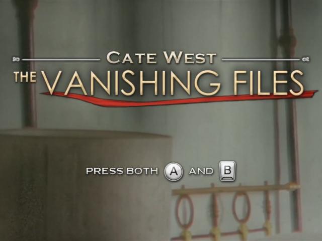 Screenshot Cate West : Les Affaires non Classées