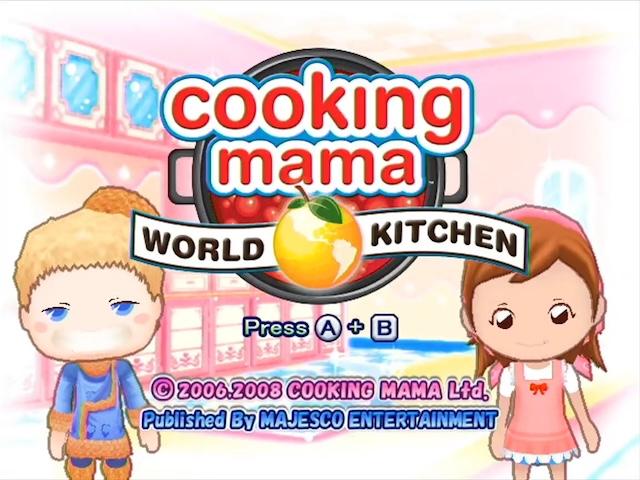 Screenshot Cooking Mama - World Kitchen
