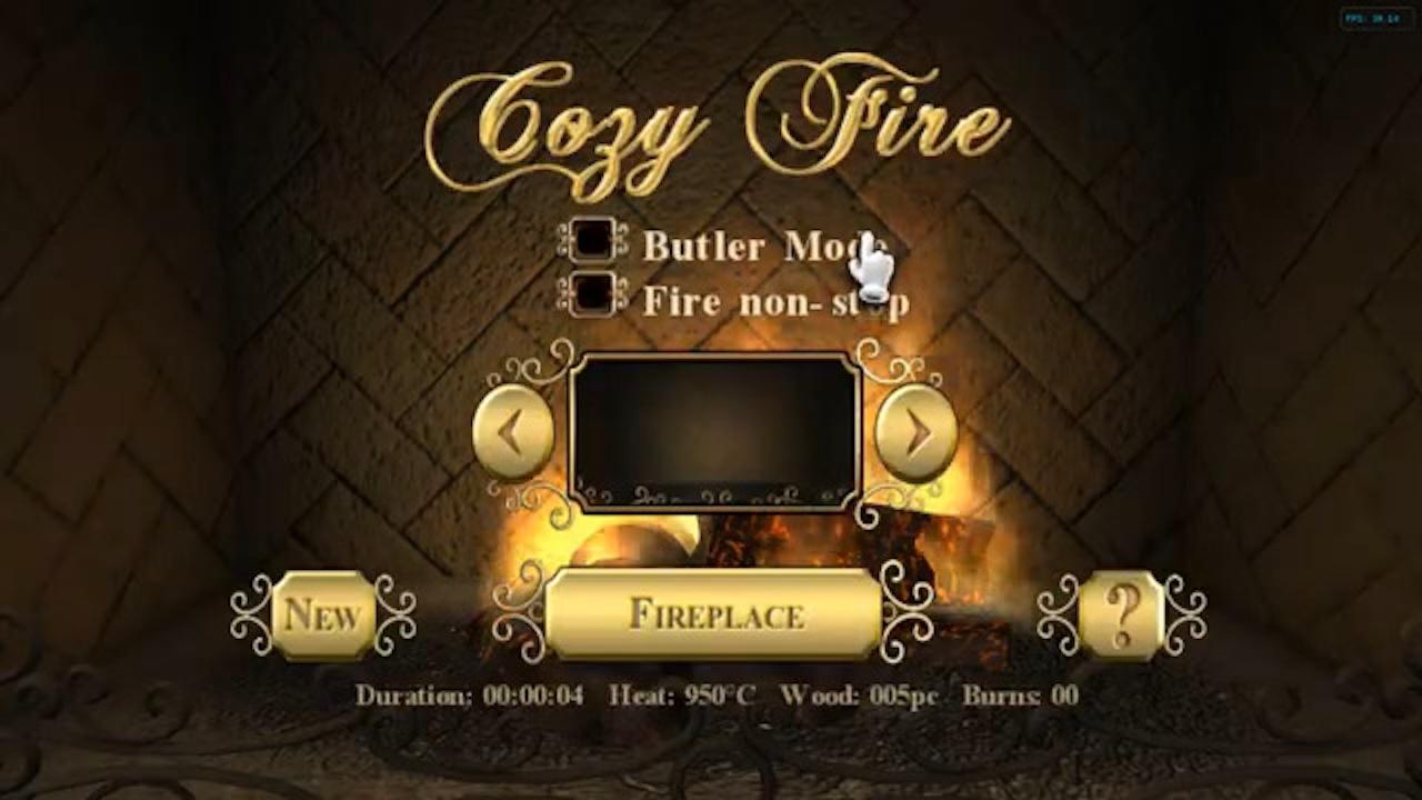 Screenshot Cozy Fire