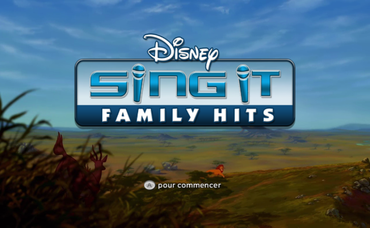 Screenshot Disney Sing It : Les Plus Belles Chansons des Films Disney