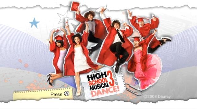 Screenshot High School Musical 3 Dance! Nos Années Lycée