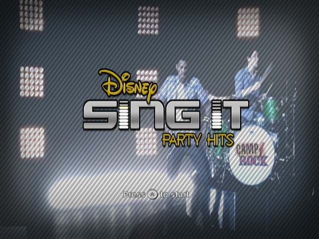 Screenshot Disney Sing It : Party Hits