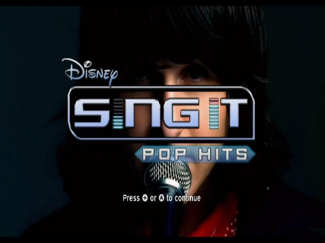 Screenshot Disney Sing It:Pop Hits