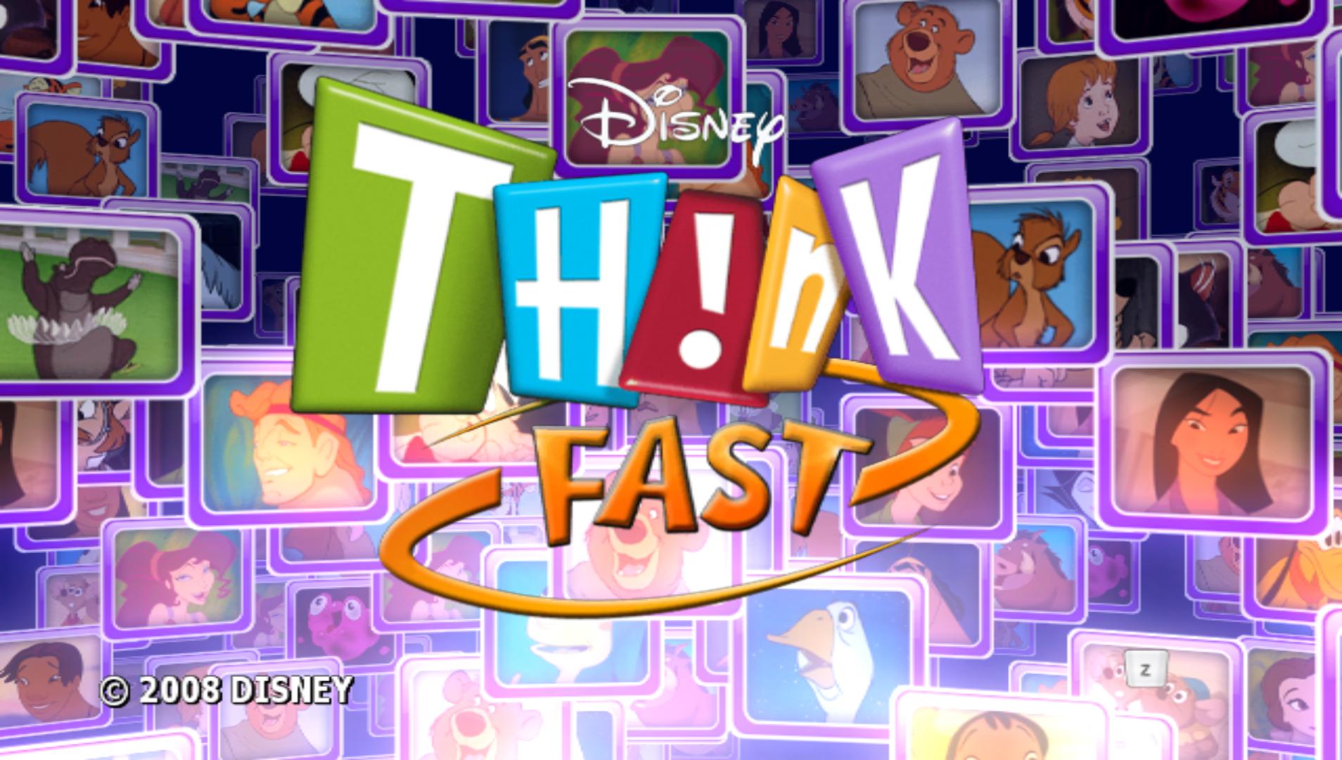 Screenshot Disney Th!nk Fast : Le Maxi Quiz