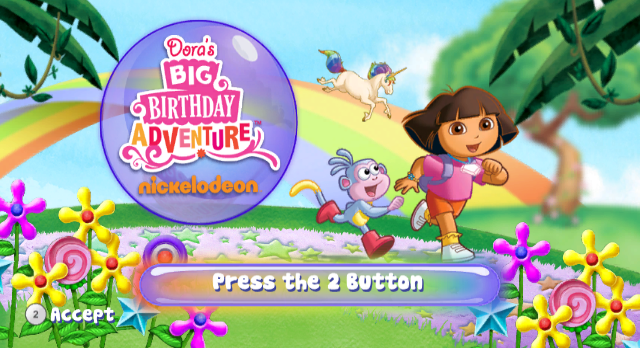 Screenshot Dora l'Exploratrice : Joyeux Anniversaire