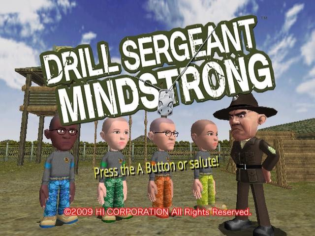 Screenshot Drill Sergeant Mindstrong