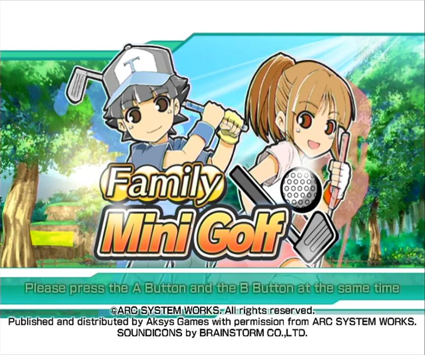 Screenshot Okiraku Putter Golf