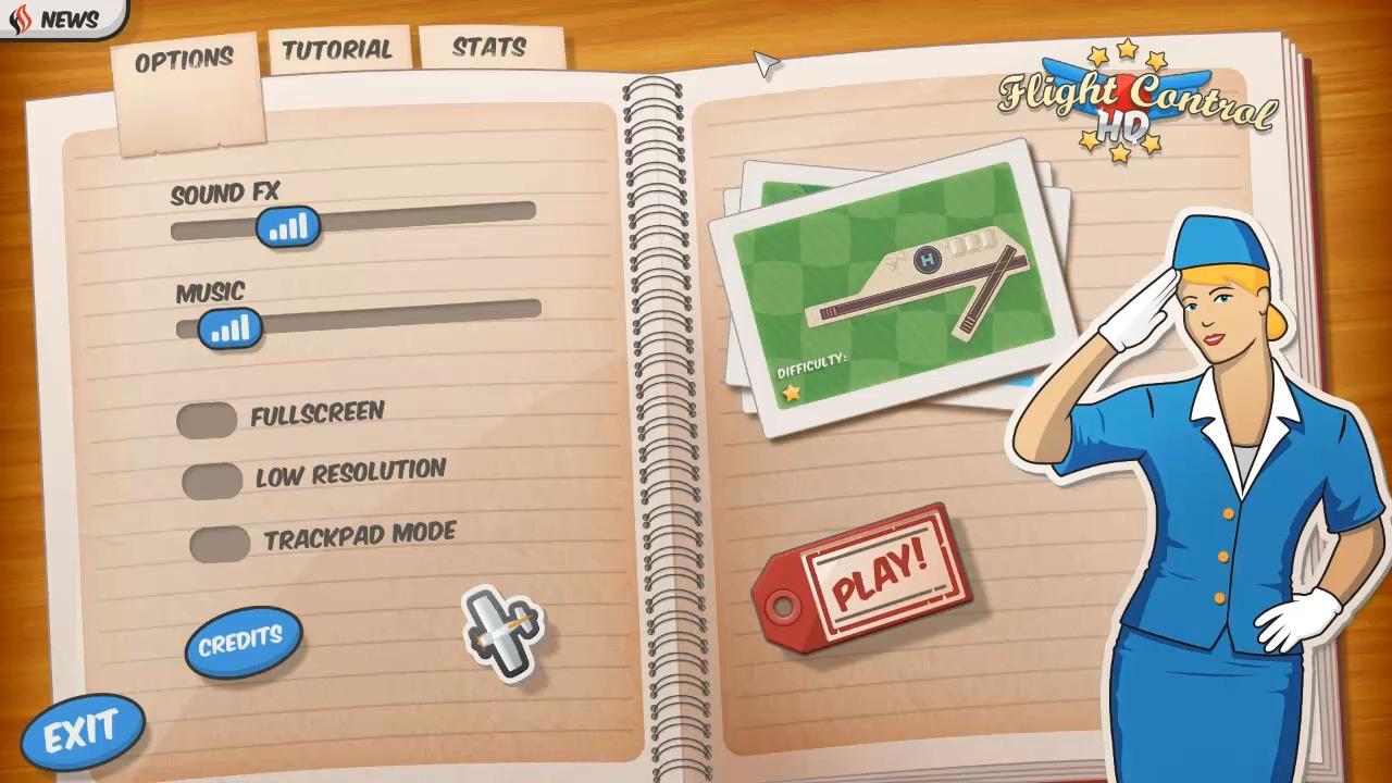 Screenshot Flight Control