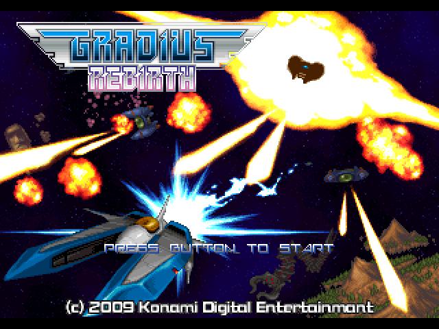 Screenshot Gradius Rebirth