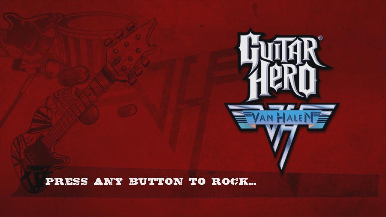 Screenshot Guitar Hero : Van Halen