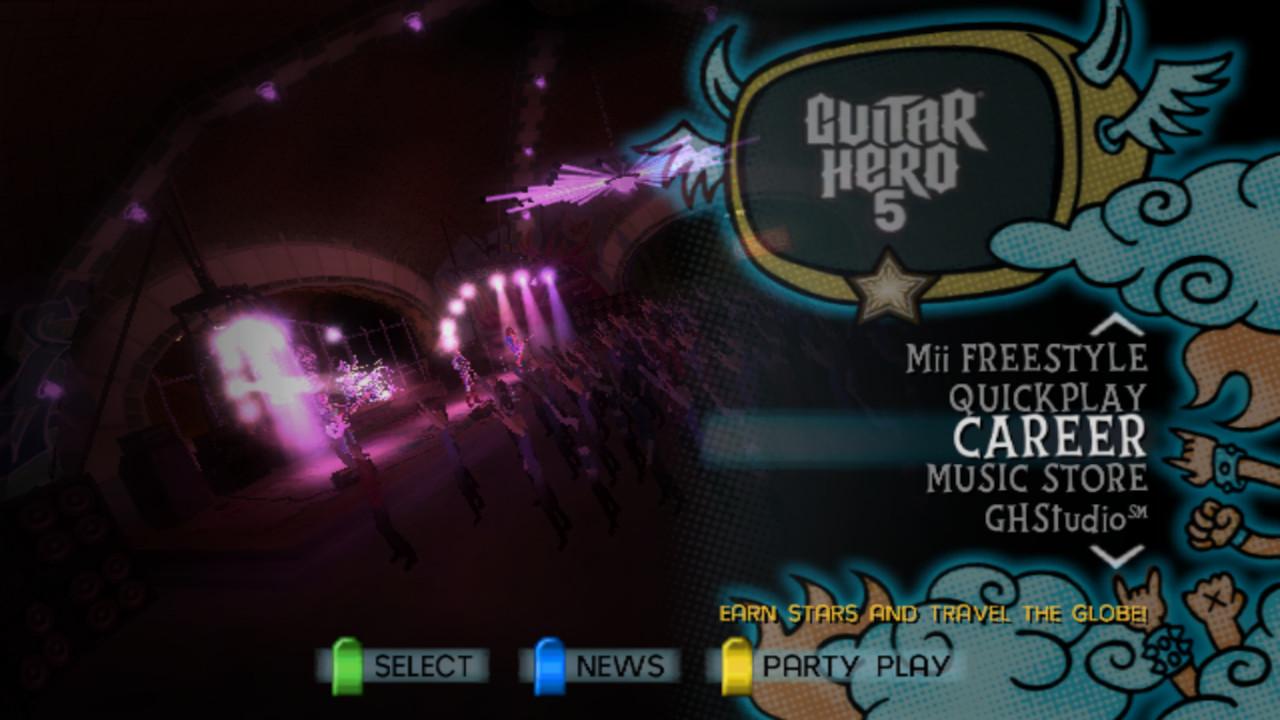 Screenshot Guitar Hero 5
