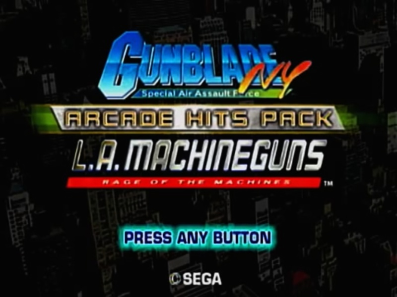 Screenshot Gunblade NY & LA Machineguns: Arcade Hits Pack