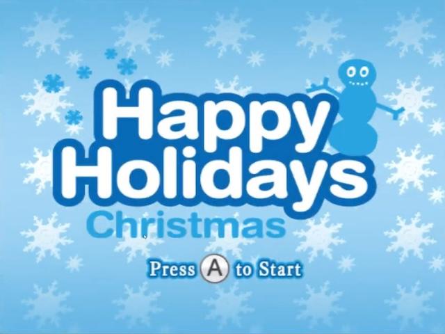 Screenshot Happy Holidays :  Christmas