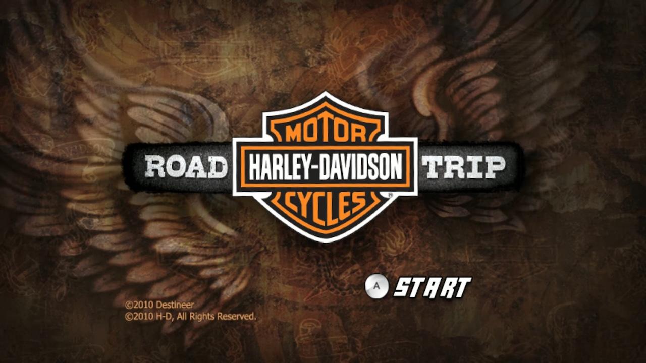 Screenshot Harley Davidson Road Trip