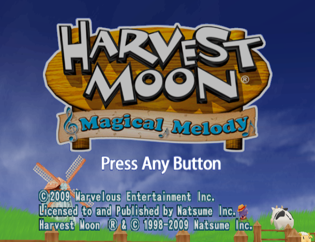 Screenshot Harvest Moon : Magical Melody