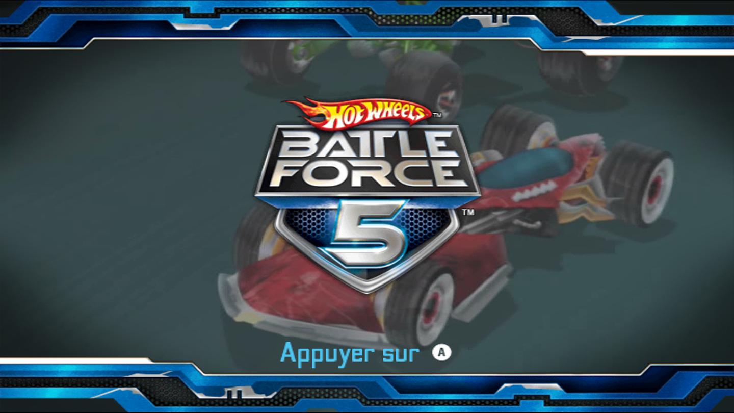 Screenshot Hot Wheels : Battle Force 5