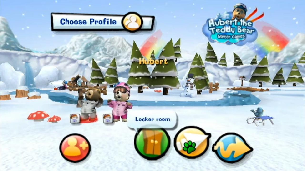 Screenshot Hubert the Teddy Bear : Winter Games