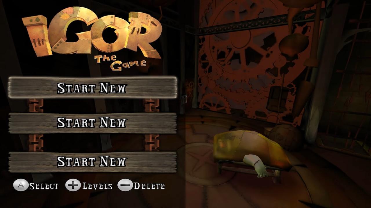 Screenshot Igor : Le Jeu