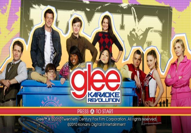 Screenshot Glee Karaoke Revolution