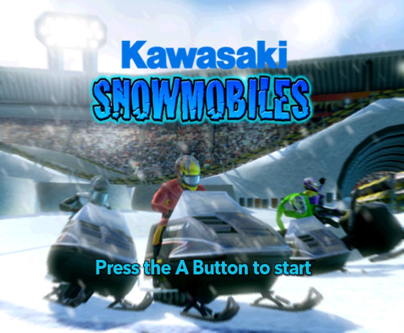 Screenshot Kawasaki Snow Mobiles