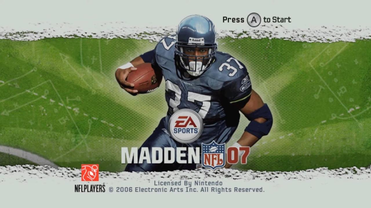 Screenshot Madden NFL 07