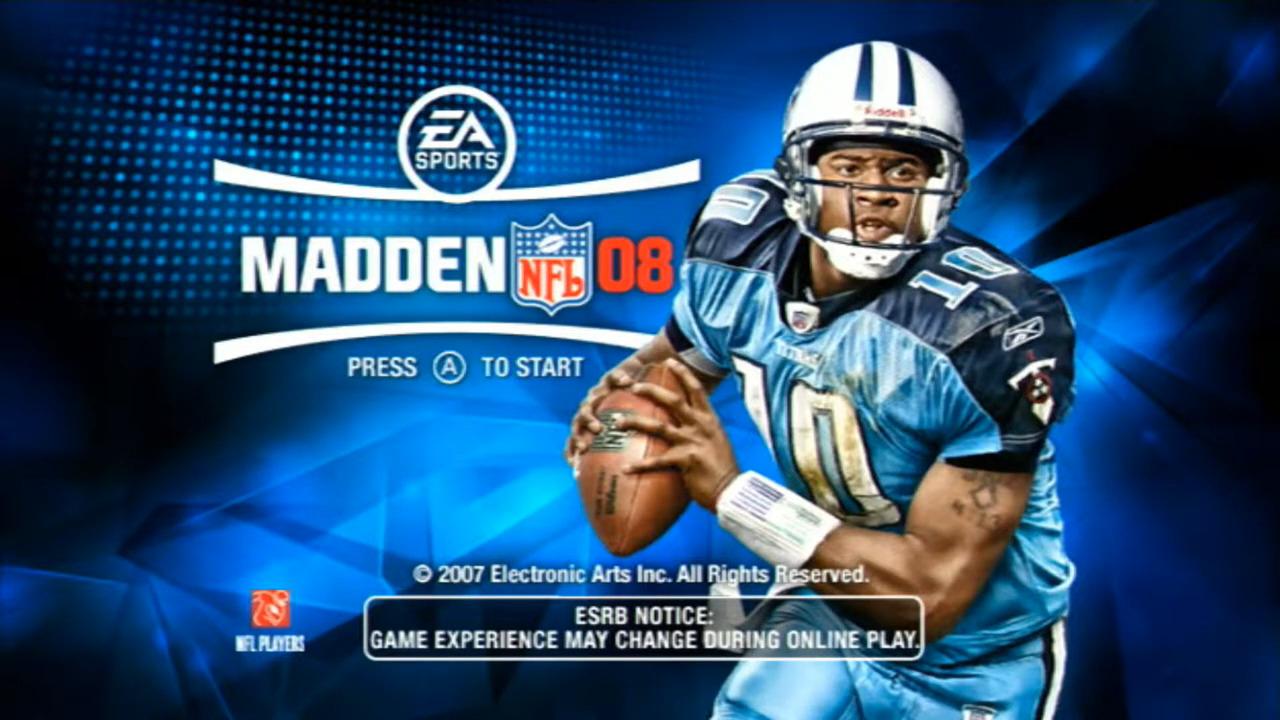 Screenshot Madden NFL 08