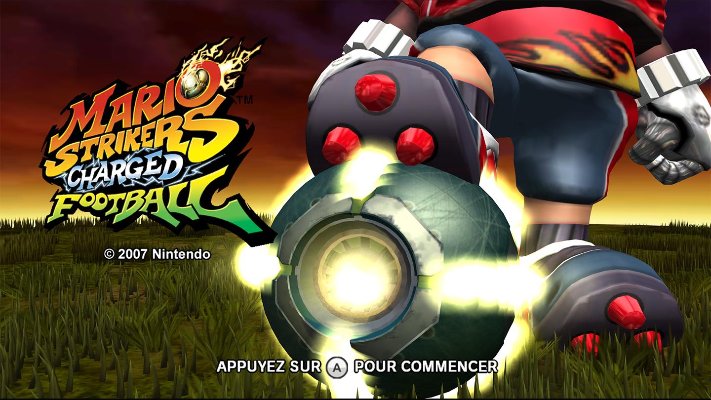 Screenshot Mario Strikers Charged Football
