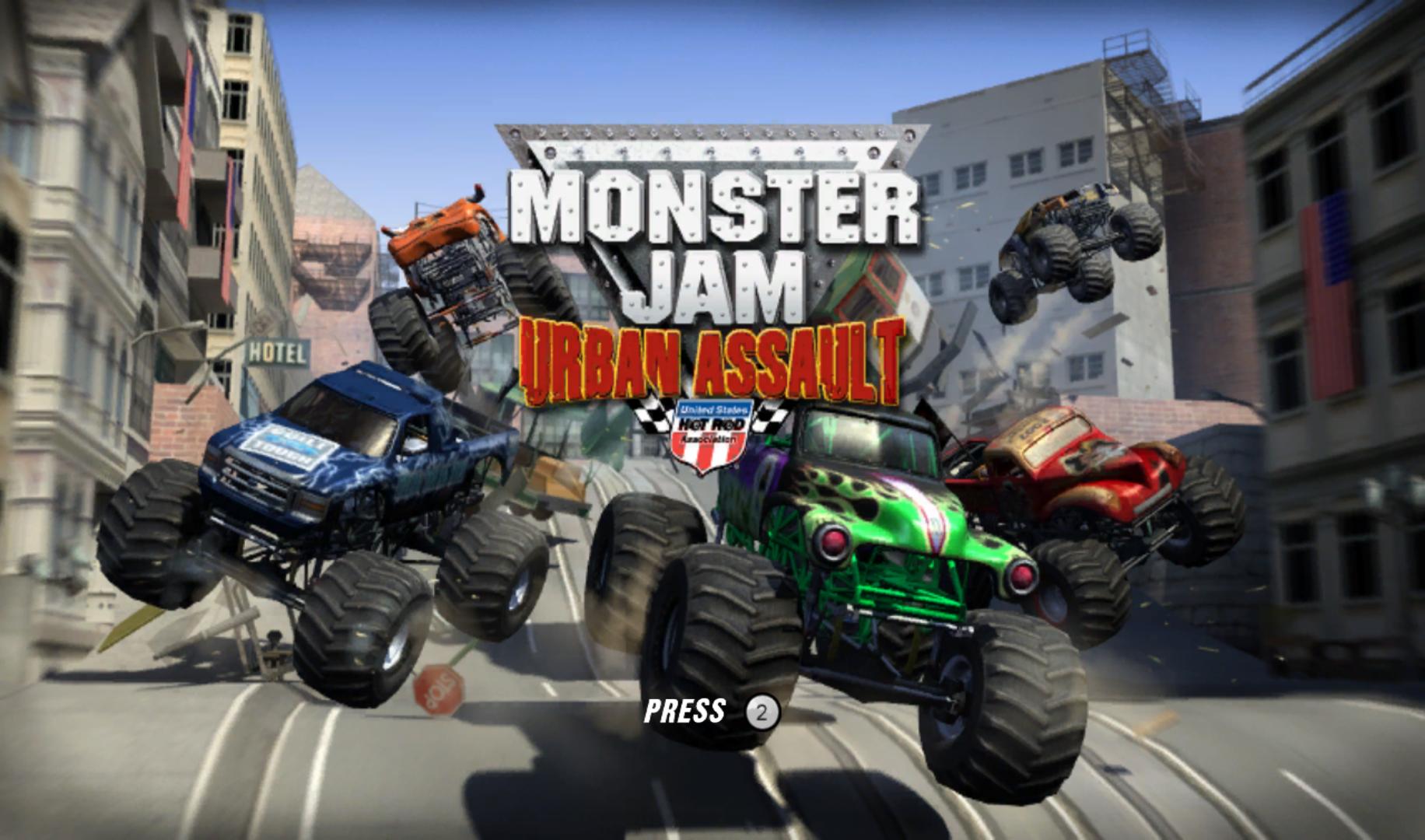Screenshot Monster Jam : Chaos Urbain
