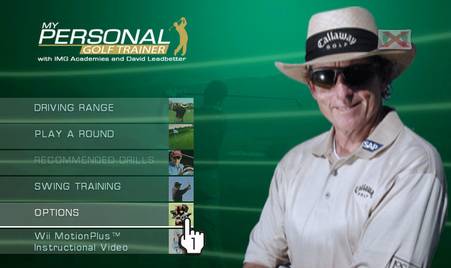 Screenshot My Personal Golf Trainer