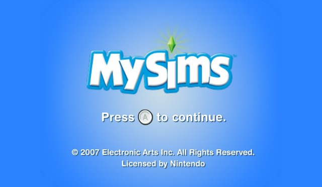 Screenshot MySims