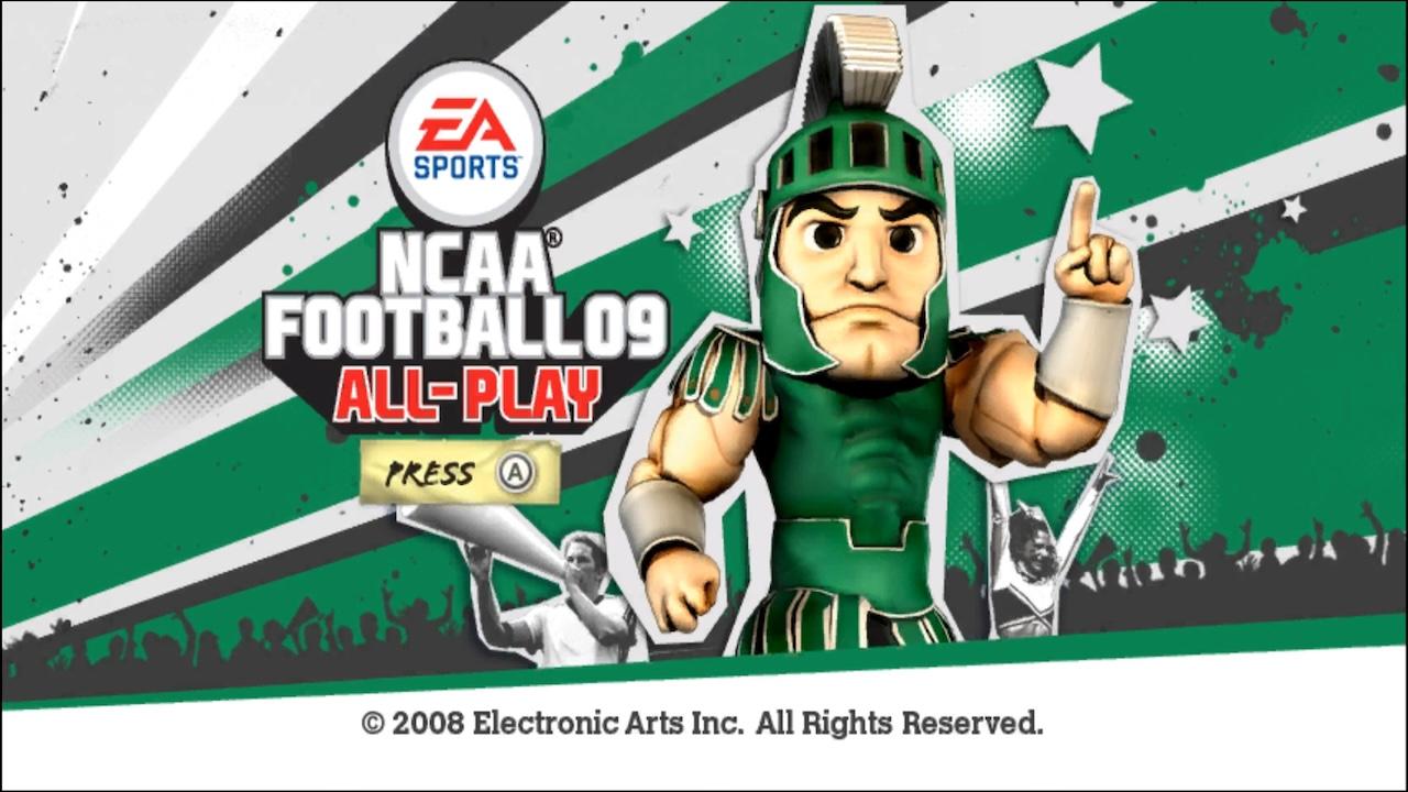 Screenshot NCAA Football 09 All-Play