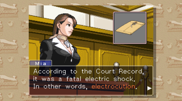 Screenshot Phoenix Wright : Ace Attorney : Trials and Tribula