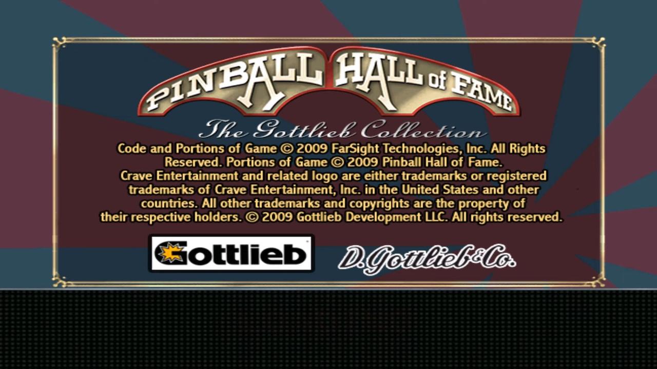 Screenshot Gottlieb Pinball Classics