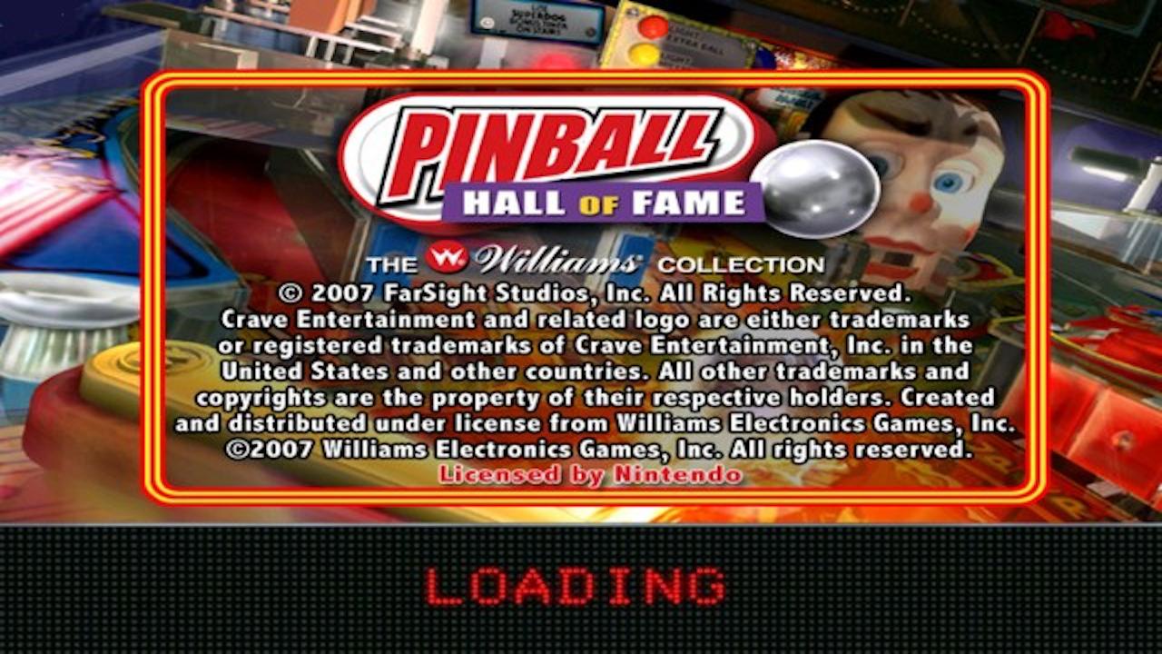 Screenshot Williams Pinball Classics
