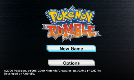 Screenshot Pokémon Rumble