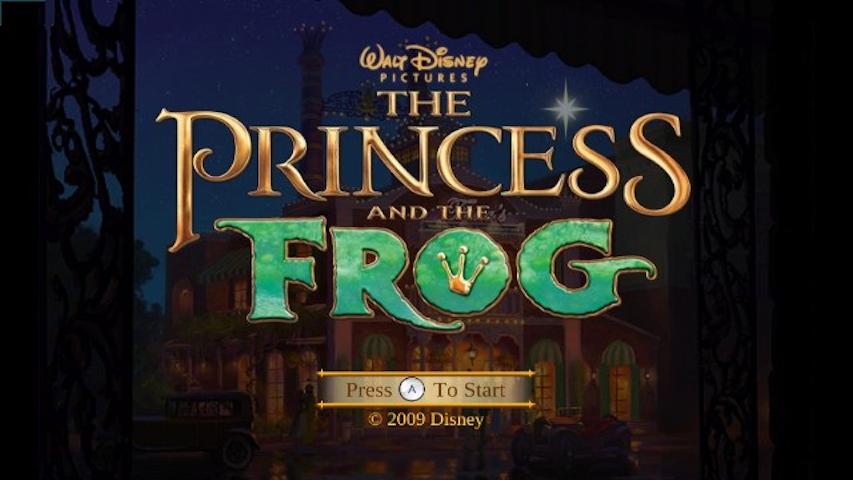 Screenshot La princesse et la grenouille