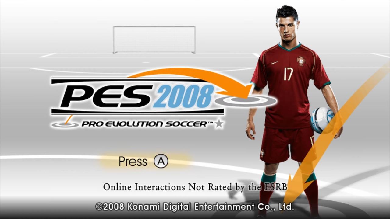 Screenshot Pro Evolution Soccer 2008