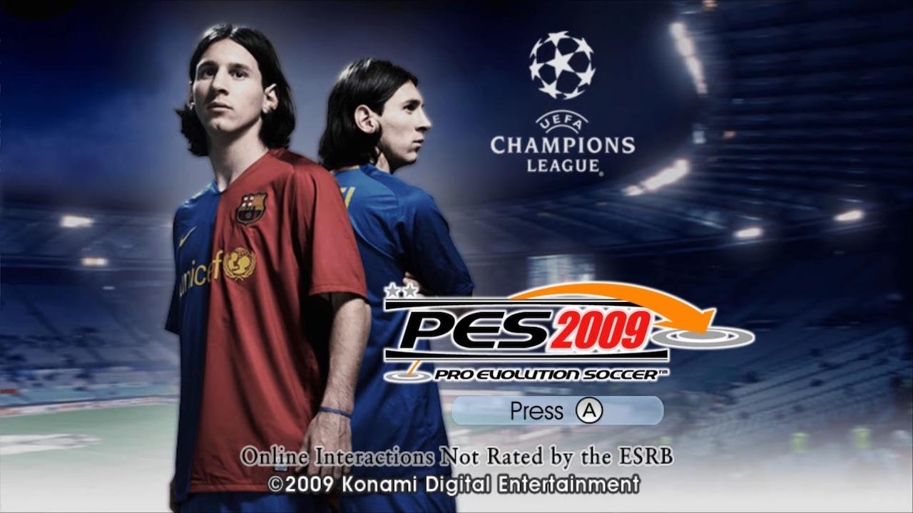 Screenshot Pro Evolution Soccer 2009