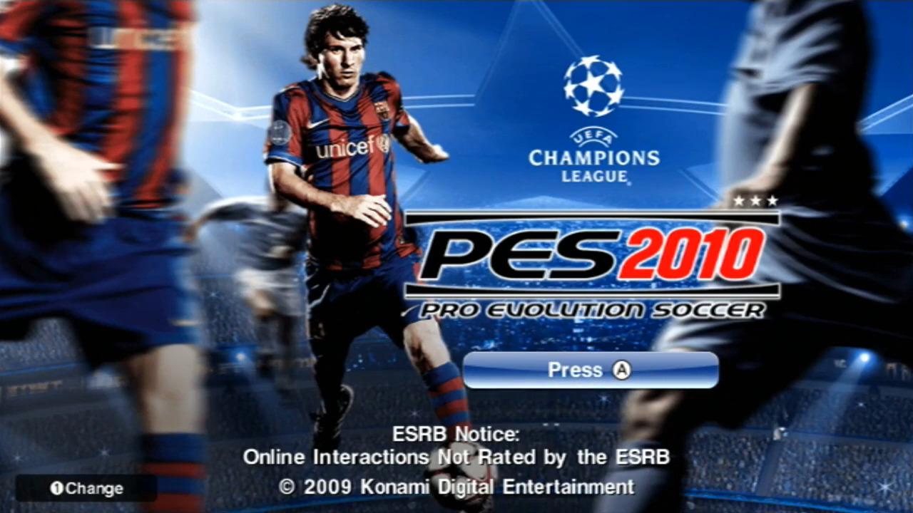 Screenshot Pro Evolution Soccer 2010