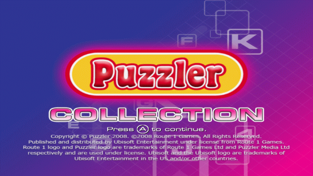 Screenshot Puzzler Collection