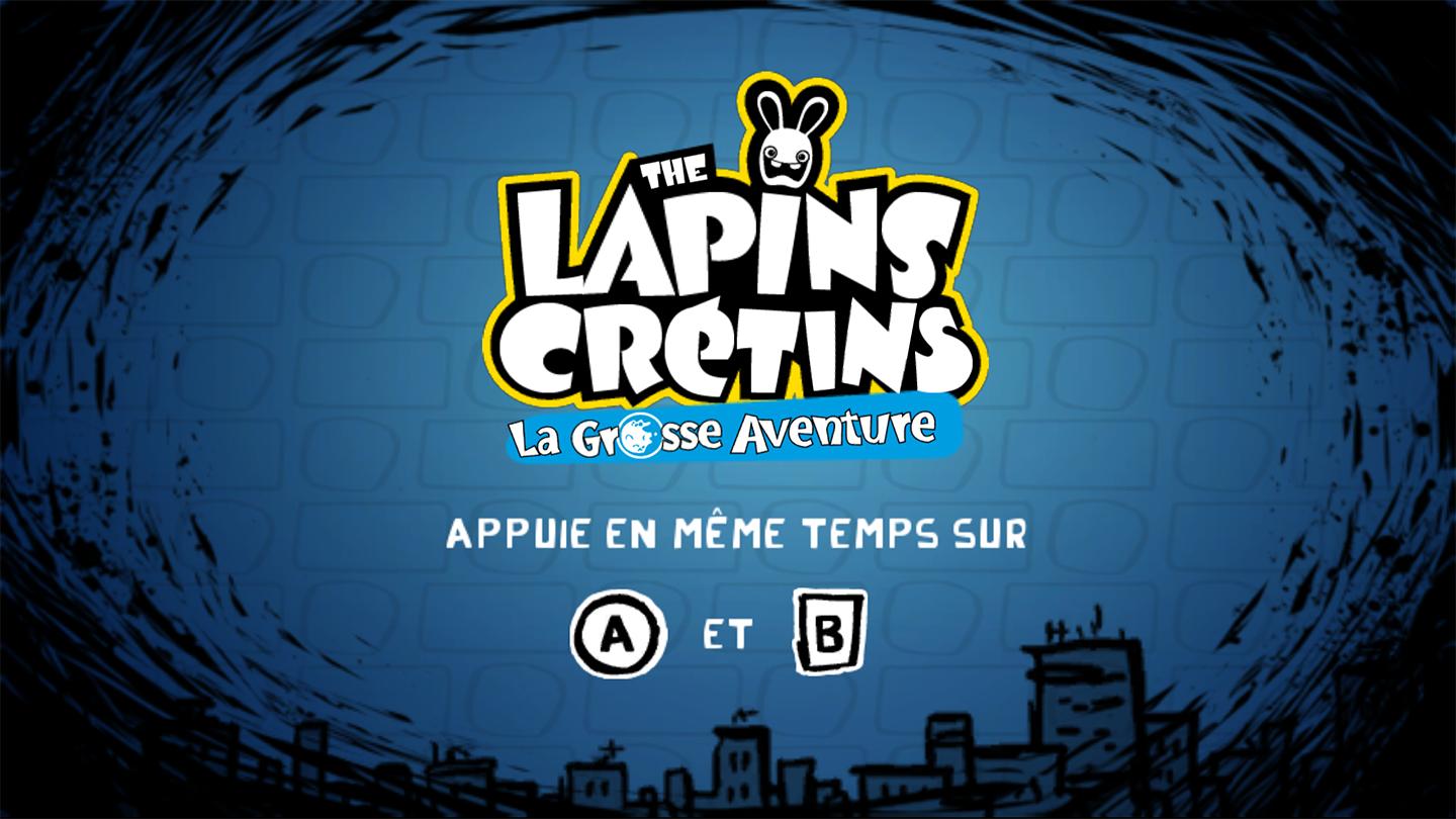 Screenshot The Lapins Crétins : La Grosse Aventure